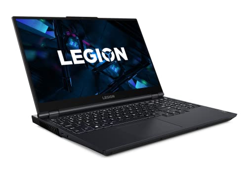 Lenovo Legion 5 Gen 6 - Ordenador Portátil Gaming 15.6' FHD 165Hz (Intel Core i7-11800H, 16GB RAM, 1TB SSD, NVIDIA GeForce RTX 3060-6GB, Sin Sistema Operativo) Azul/Negro - Teclado QWERTY Español