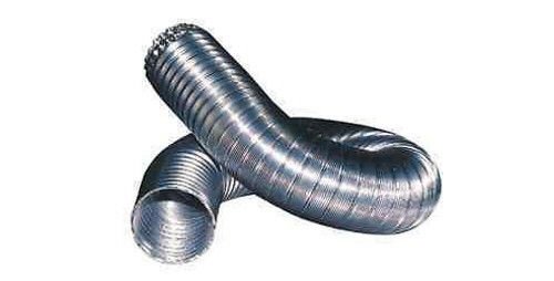 Tubo corrugado de aluminio para chimeneas, extensible y flexible - Todos los tamaños.