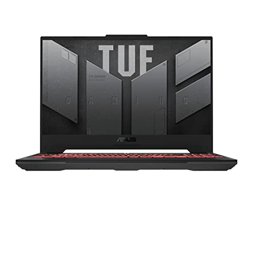 ASUS TUF Gaming A15 FA507NV - Ordenador Portátil Gaming de 15.6' Full HD 144Hz (AMD Ryzen 7 7735HS, 16GB RAM, 512GB SSD, RTX 4060-8GB, Windows 11 Home) Color Gris - Teclado QWERTY español