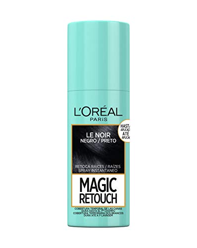 L'Oréal Paris Magic Retouch Spray Retoca Raices y Canas para Pelo Negro - 75 ml