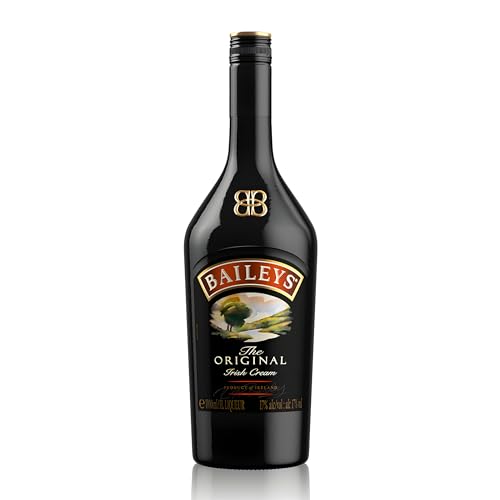 Baileys Original Irish Cream, licor de crema de whisky irlandesa con certificación B-Corp, 1 l