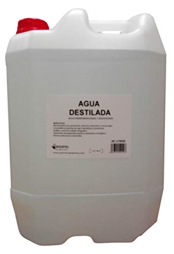 PEQUINSA - Agua destilada, Envase de 25 litros
