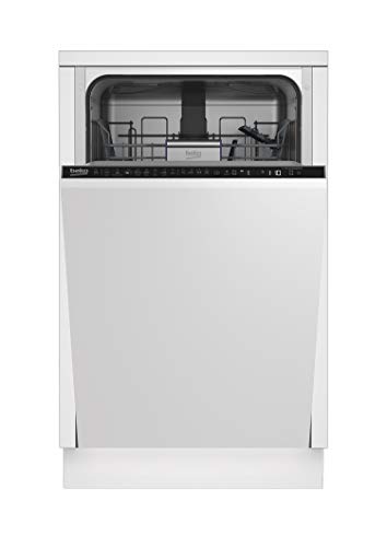 Beko DIS28023 lavavajilla Totalmente integrado 10 cubiertos A++ - Lavavajillas (Totalmente integrado, Estrecho (45 cm), LCD, Frío, Caliente, Hot air, 10 cubiertos)