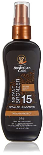 Australian Gold Instant Bronzer Spray Gel Spf5, Fresco