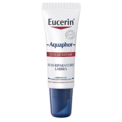 Eucerin Aquaphor Dry And Cracked Lip Balm Sos Lip Repair, color Multi, 10ml