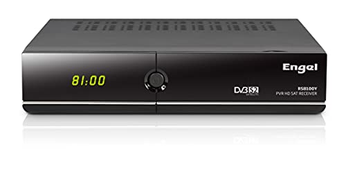 Engel Axil RS8100Y - Receptor TV satélite HD PVR con WiFi, Negro - exclusivo de Amazon