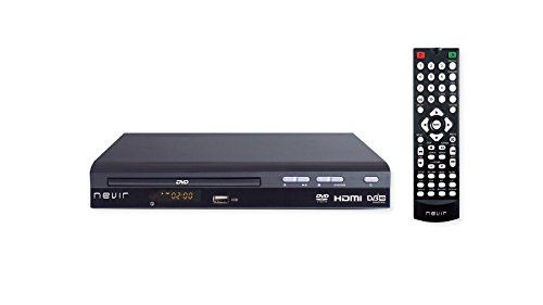 Nevir NVR-2356 DVD-T2HDU - Reproductor DVD sobremesa con TDT-HD y USB grabador