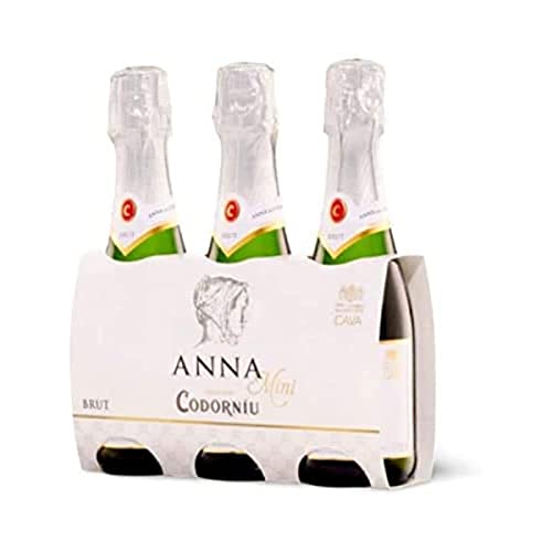 Anna de Codorníu - Cava Brut - Pack 3 botellas mini 20cl