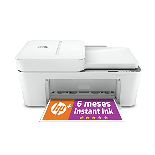 Impresora Multifunción HP DeskJet 4120e 26Q90B - 6 meses de impresión Instant Ink con HP+ (Fotocopia, Escaneo, Impresión Dúplex, Wifi)