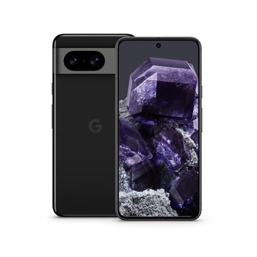 Google Pixel 8 - Smartphone Android libre con Cámara Pixel avanzada, batería con autonomía de 24 horas y potentes funciones de seguridad - Obsidiana, 128GB