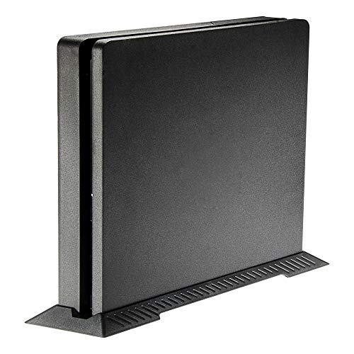eXtremeRate Soporte Vertical para PS4 Slim Armazón Perpendicular Antideslizante para Playstation 4 Slim Consola(Negro)