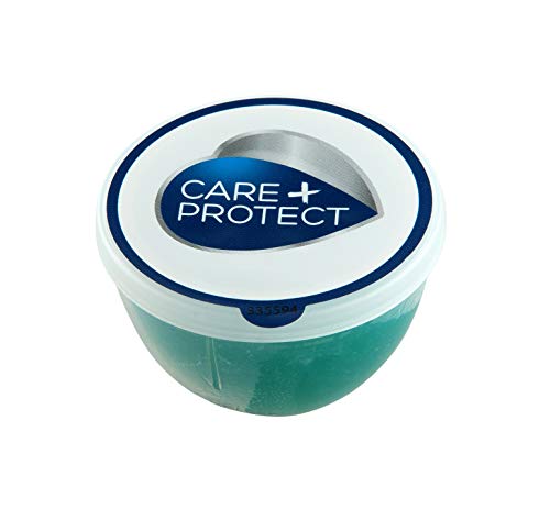 CARE + PROTECT | Ambientador Universal FAD4001 para frigoríficos - Absorbe y neutraliza olores, 50g de gel sólido, multicolor