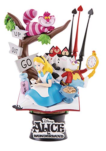 Beast Kingdom Disney Diorama Alicia en el País de las Maravillas, multicolor (MAY189044)