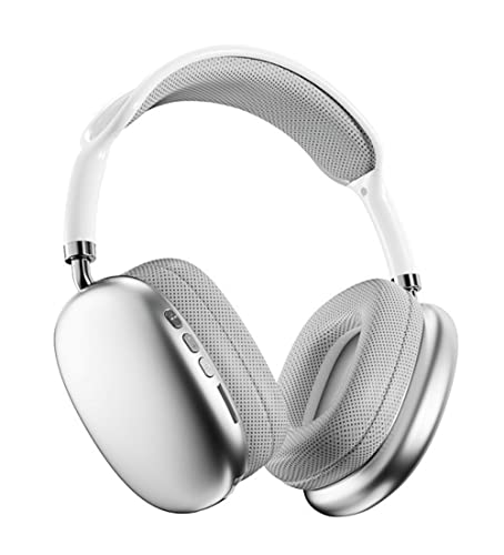 ND NEXT DESTINATION Auriculares Inalámbricos Bluetooth 5.1 Over Ear, 20H de Reproducción, Estéreo HiFi con Micrófono, Casco Diadema Ligero Extensible y Plegable Blanco9003