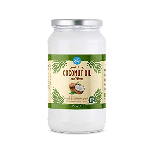 Marca Amazon - Happy Belly - Aceite de coco virgen ecológico, 950ml