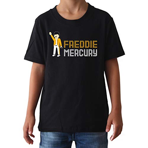 GAMBA TARONJA Freddie Click - Camiseta - Freddie Mercury - Queen - PLAYMOBIL 9-11 años