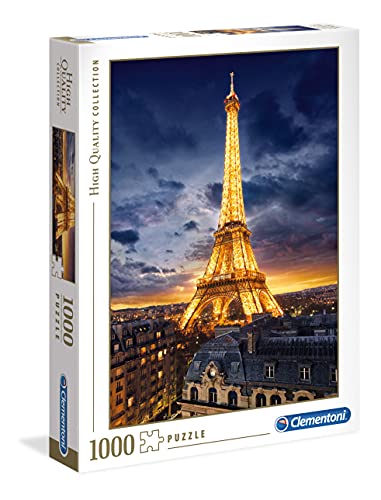 Clementoni Puzzle 1000 Piezas Tour Eiffel, Color (39514)