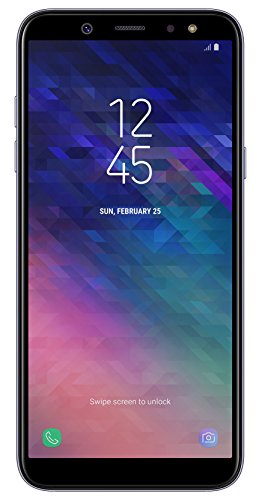 Samsung Galaxy A6 Smartphone (14,25 Cm (5,6 Zoll) Amoled Display, 32Gb Interner Speicher Und 3Gb RAM, Dual-Sim, Android 8.0) Lila - German Version