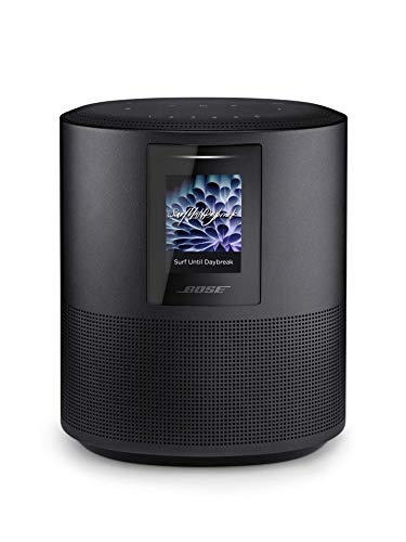 Bose - Home Speaker 500, sonido estéreo, con Alexa integrada, triple negro