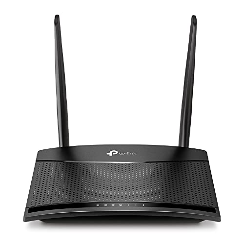 TP-Link TL-MR100, 4G LTE Router (Cat 4), Router 3G/4G velocidad hasta 300Mpbs, MicroSim, Ethernet LAN / WAN port, antena desmontable, Plug&Play