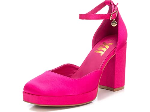 XTI - Zapato Cierre de Hebilla para Mujer, Color: Morado, Talla: 39