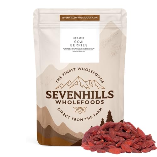 Sevenhills Wholefoods Bayas de Goji Orgánico 1kg