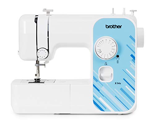 Brother X14S - Máquina de coser eléctrica, blanca, normal