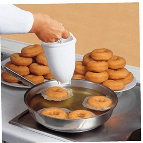 buñuelos de moldes de plástico rosquillas fritas dispensador de agua portátil para la cocina rápida y fácil adminículos magdalenas donuts árabes