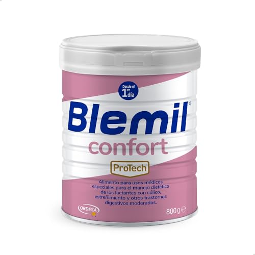 Blemil Confort ProTech - Fórmula de Inicio en polvo Desde el Primer Día, Cólico y Estreñimiento, 800g