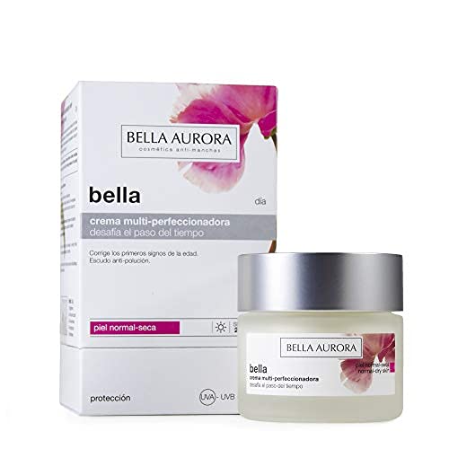 Bella Aurora Crema Hidratante Facial de Día 40+ Años Piel Normal o Seca SPF 20, 50 ml | Anti-Edad y Anti-Manchas | Tratamiento Facial Hidratante | BELLA