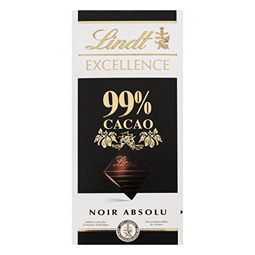 Chocolate Lindt Excelencia 99% cacao barra de chocolate, 1.8-ounce (Pack de 8)