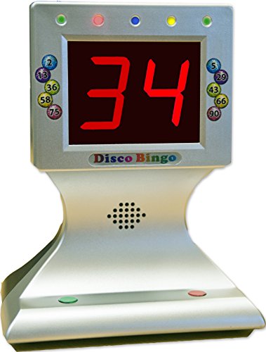Disco Bingo Electronic Bingo Machine Music & Lights 1-75 & 1-90 by Disco Bingo