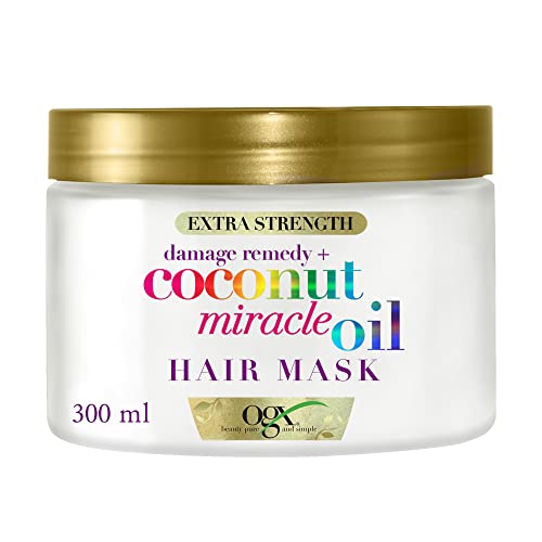 OGX Coconut Miracle Oil Hair Mask for Damaged Hair, 300 g