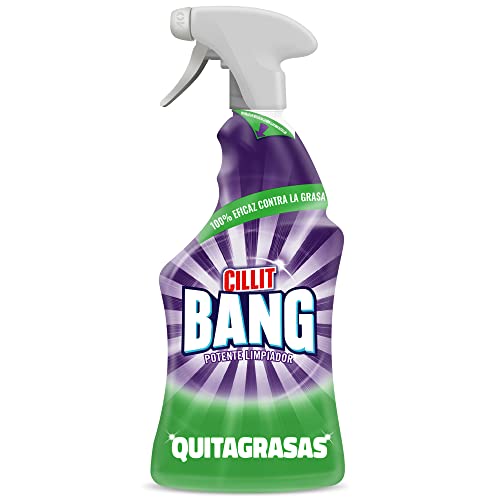 Cillit Bang Quitagrasas, potente limpiador antigrasa para cocina y exterior, formato spray - 750ml