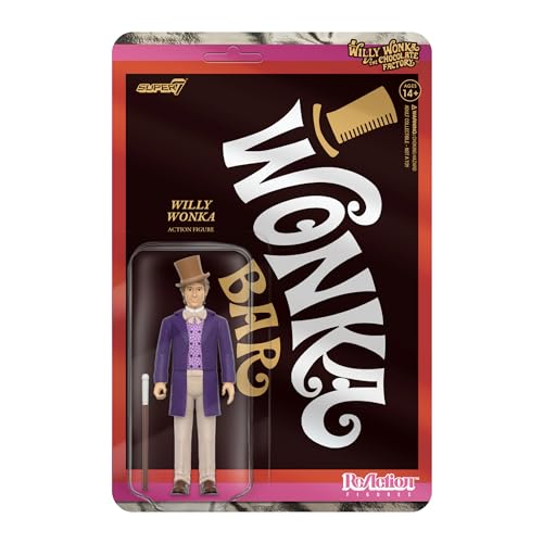 Super7 Willy Wonka & The Chocolate Factory Figura de acción Wave 01 - Willy Wonka