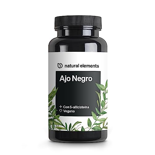 Ajo Negro – 45 cápsulas con 600 mg cada una – bulbo milagroso con S-alilcisteína – producto natural, vegano, en alta dosificación – producido y probado en laboratorio en Alemania