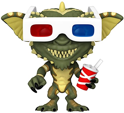 Funko- Pop Movies:Gremlins-Gremlin w/3D Glasses Horror Figura Coleccionable, Multicolor (49831)