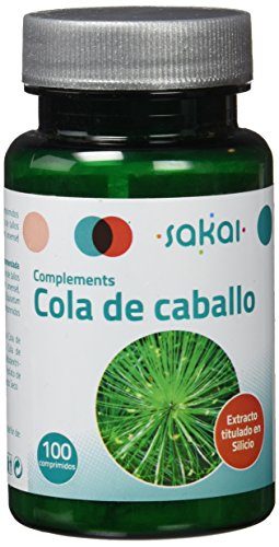 Sakai – Cola de caballo en comprimidos (diurético natural, remineralizador, fuente natural de silicio orgánico)