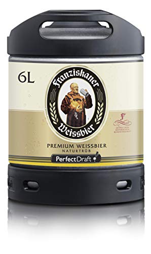 Franziskaner Weissbier barrilete cerveza de trigo Perfect Draft 6 litros 5,0% vol.