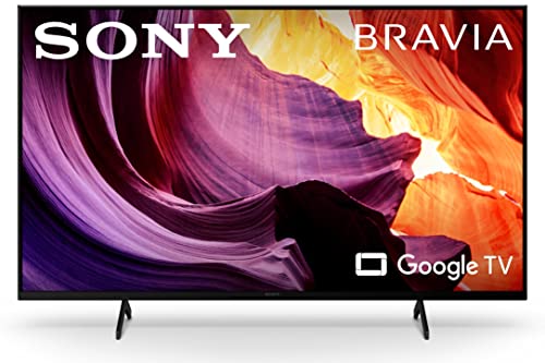 Sony TV 43 pulgadas X80K, 4K HDR, Smart TV (Google), Procesador X1, Dolby Atmos-Vision, Asistente de voz integrado compatible con Alexa, Pantalla Triluminos Pro