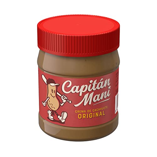 Capitán Maní: Crema de cacahuete suave 340 gramos