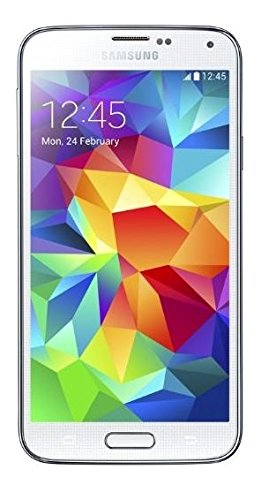 Samsung Galaxy S5 SM-G900F - Smartphone libre Android (pantalla 5.1 Pulgadas, cámara 16 MP, 16 GB, 4G, Quad-Core 2.5 GHz, 2 GB RAM), Blanco