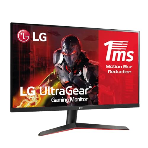 LG 27MP60G-B - Monitor Gaming UltraGear 27 pulgadas Full HD, 75Hz, 1 ms, 1000:1, 250nit, NTCS 72%, HDMI, DisplayPort, Funciones Flicker Safe y Reader Modo, Color Negro