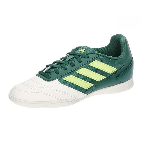 adidas Super Sala 2 J, Football Shoes (Indoor), Verde (Collegiate Green/Pulse Lime/Off White), 31 EU