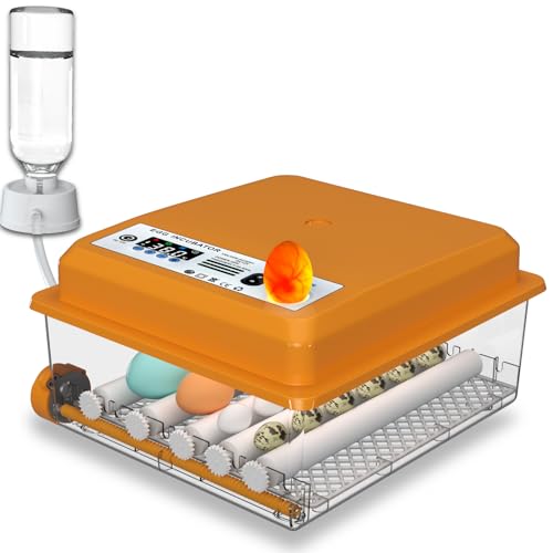 Hethya Incubadora automática de huevo, incubadora de pollos para el hogar, controlador de la granja, 12-16 huevos
