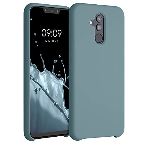kwmobile Carcasa Compatible con Huawei Mate 20 Lite Funda - Case TPU y Silicona antigolpes - Apto Carga inalámbrica - Noche ártica