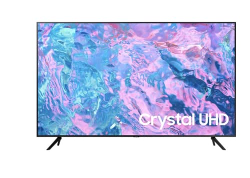 Samsung Crystal UHD UE43CU7190UXZT, Smart TV 43' Serie CU7000, Crystal UHD 4K, Black, 2023, DVB-T2