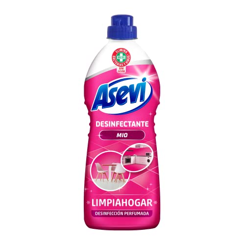 Asevi - Desinfectante Limpiahogar Asevi Mio - Limpiador desinfectante multiusos sin lejía - Elimina gérmenes y bacterias - 1100 ml