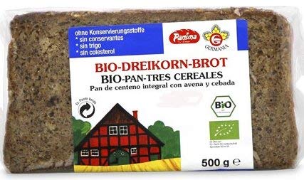 Germania- Pan Biológico de Cereales sin conservantes (5 unidades de 500 gramos)