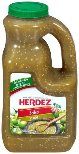 Herdez Salsa Verde – 68 oz -4.25 lb Jarra (Paquete de 2)